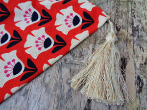 Barkcloth Table Runner