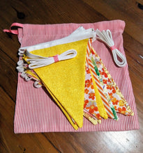 Load image into Gallery viewer, bunting, flags bring happiness to a childs bedroom or birthday party