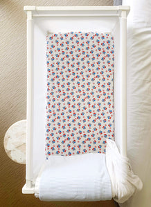 Fitted bassinet or pram sheet