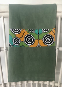 Linen Tea Towel - Australian Indigenous Designs