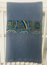 Load image into Gallery viewer, Linen Tea Towel - Australian Indigenous Designs