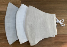 Load image into Gallery viewer, Deluxe Linen Fashion Masks