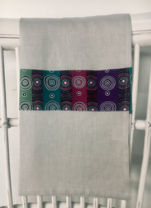 Linen Tea Towel - Australian Indigenous Designs