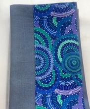 Load image into Gallery viewer, Linen Tea Towel - Australian Indigenous Designs