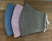 Load image into Gallery viewer, Deluxe Linen Fashion Masks